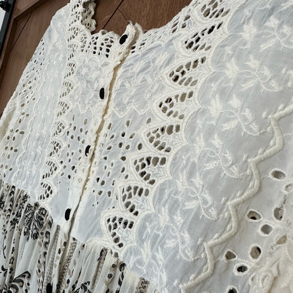 Beautiful feminine blouse 🌾 with eyelet - Picture 3 of 7